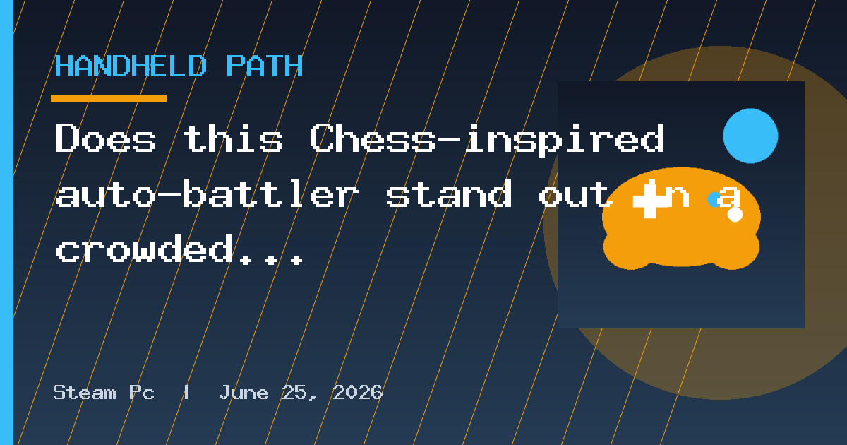 Does this Chess-inspired auto-battler stand out in a crowded genre?