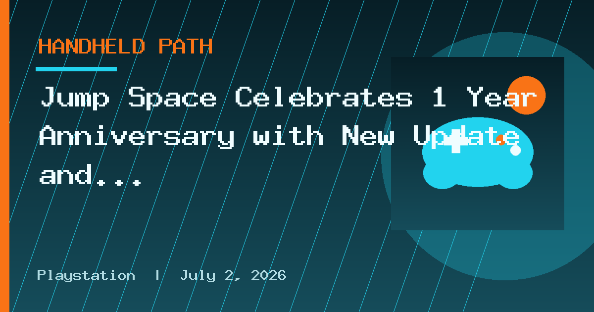 Jump Space Celebrates 1 Year Anniversary with New Update and Free Weekend