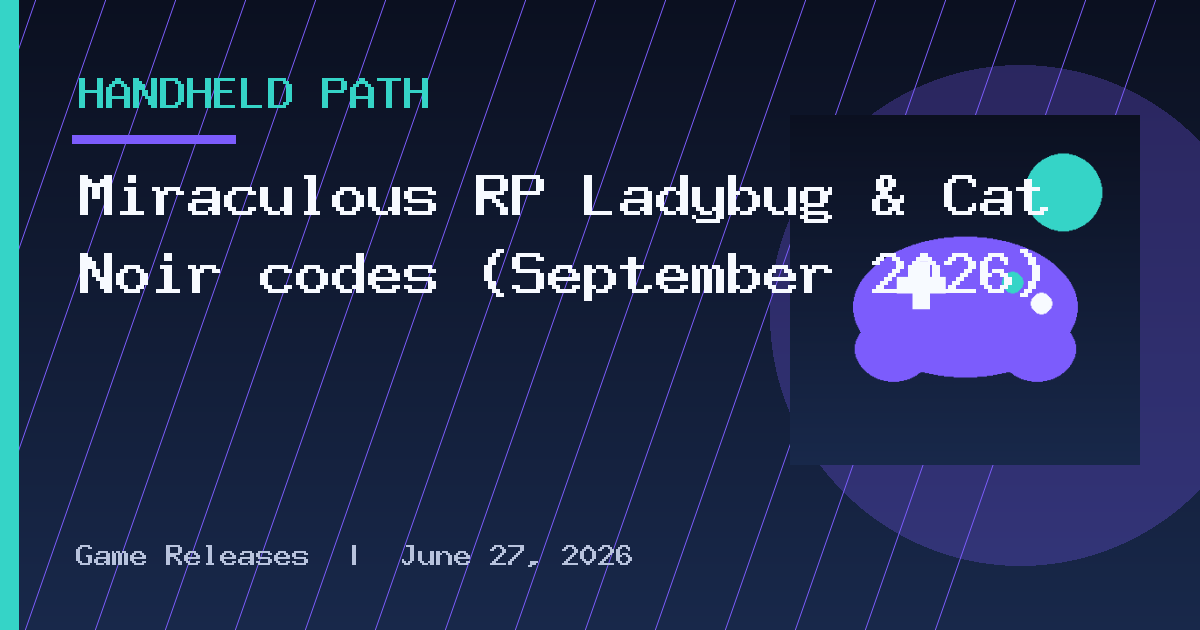 Miraculous RP Ladybug & Cat Noir codes (September 2026)