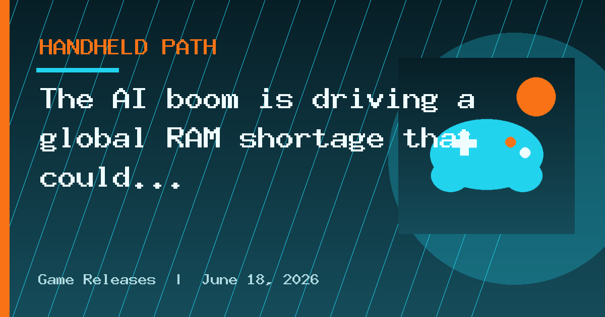 The AI boom is driving a global RAM shortage that could delay next-gen consoles